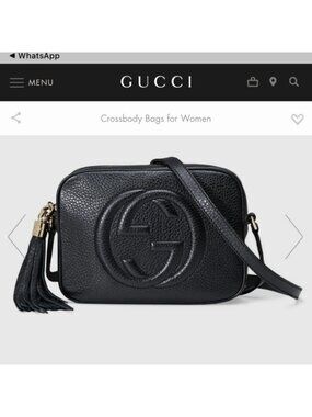 Gucci Soho Small Leather Disco Bag